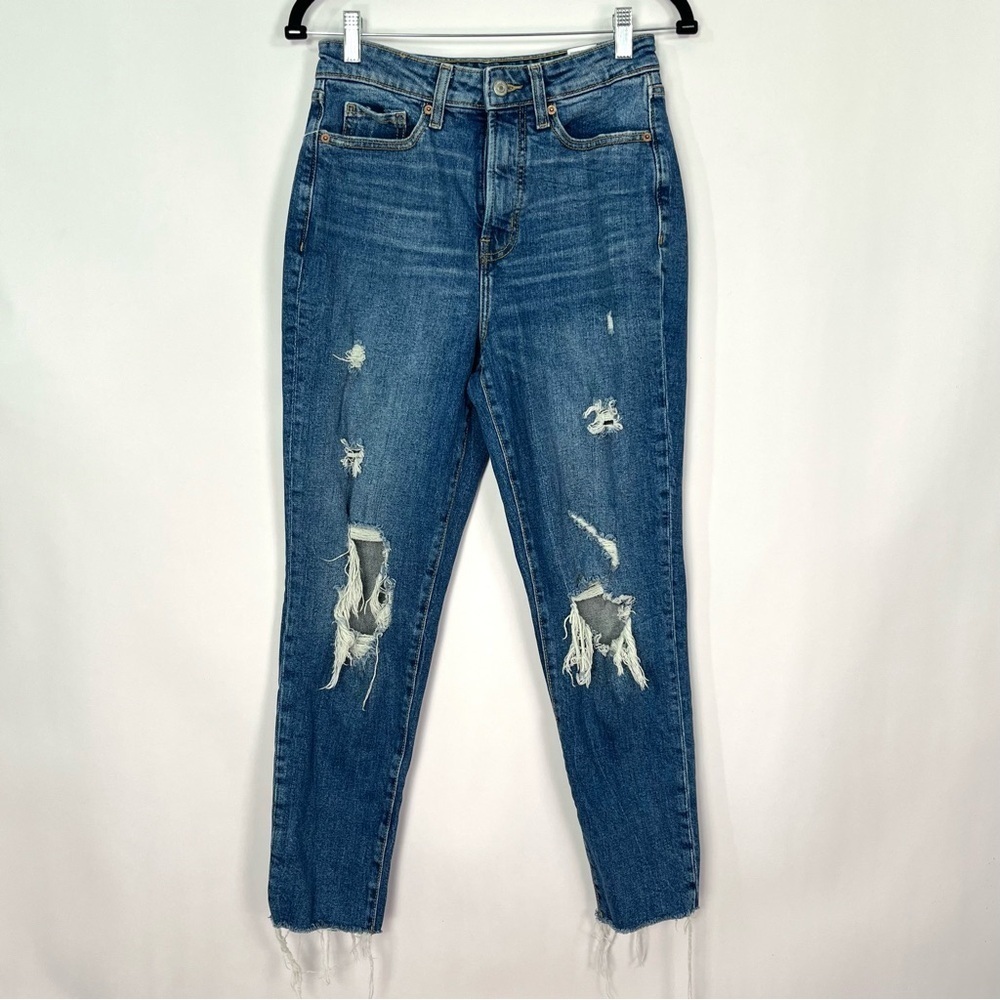 Old Navy Higher High Rise OG Straight Secret Smooth Pockets Jeans Sz 4